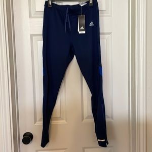 NWT Adidas On the Run tights - Blue - Large
